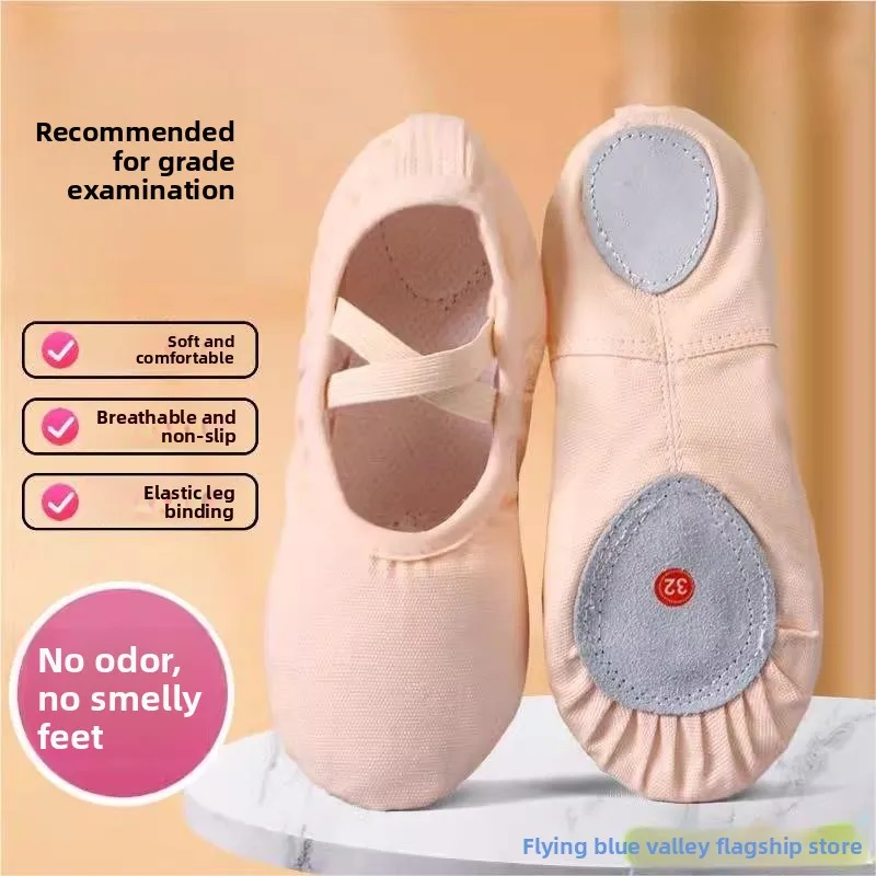 

No-Tie Dance oes Claw Soft Bot Ballet oes для детей и взрослых, для занятий йогой, для фитнеса, товары для фанатов Ballet oes