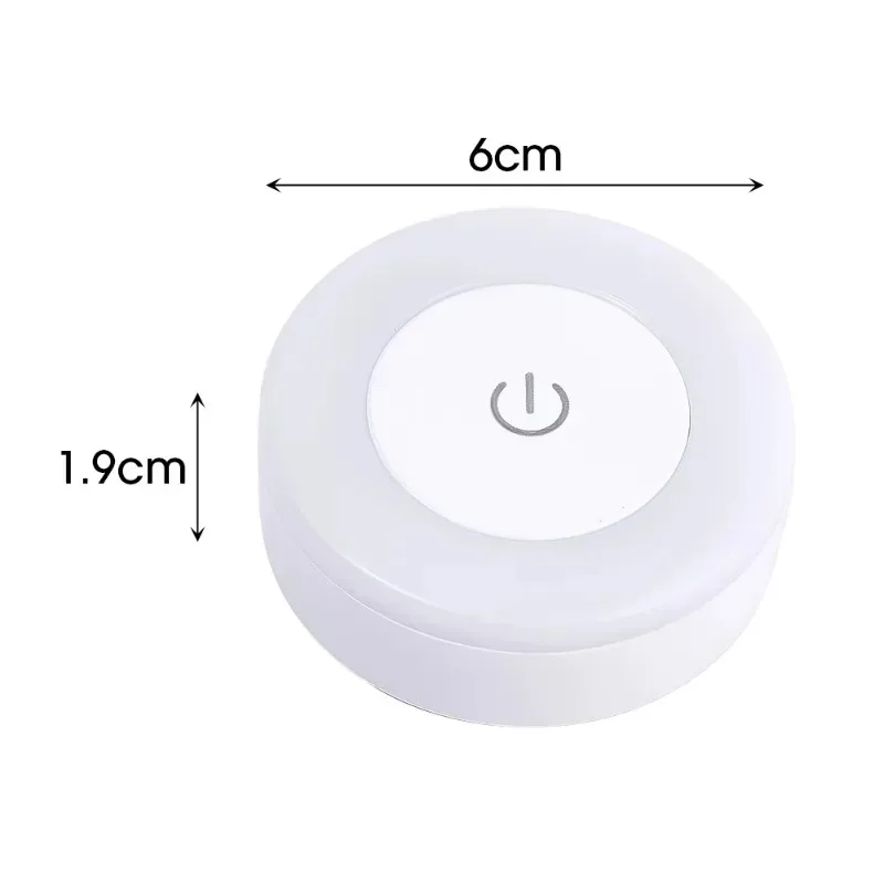 Imagem -06 - Led Sensor de Toque Luz Noturna Modos Escurecimento Luzes Parede Portátil Usb Recarregável Noite Lâmpada para Sala Estar Quarto Iluminação