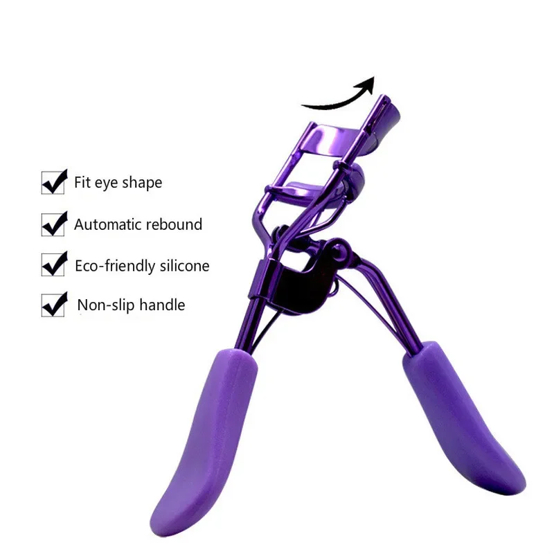 Colorful Eyelashes Curler Curling Slender Eye Lashes Clips applicator Cosmetic Makeup Tool Eyelash Curler Accessories Wholesale