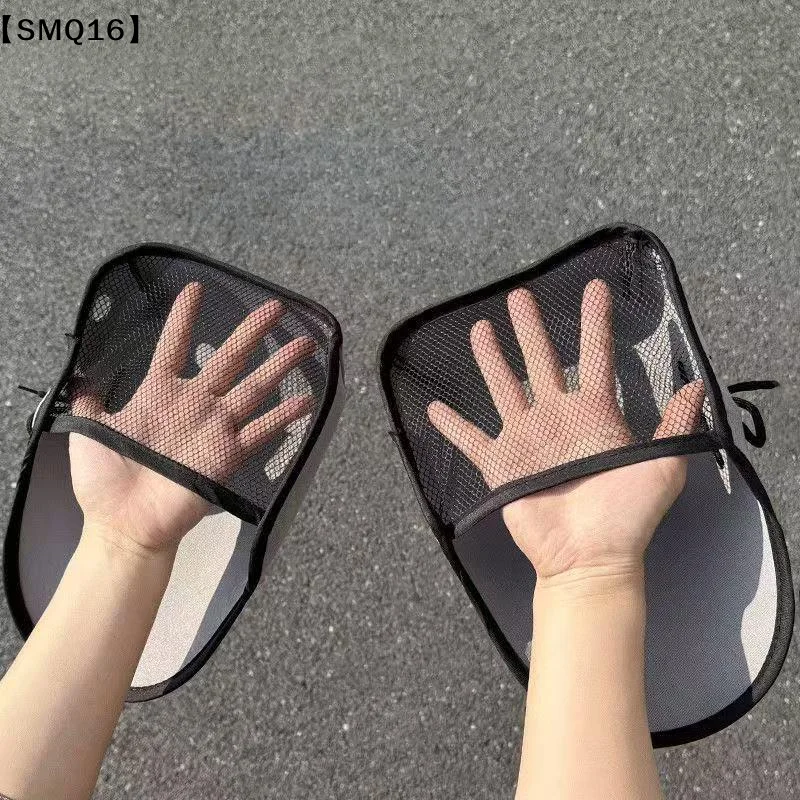 1Pairs Motorcycle Handlebar Muffs Electric Bike Gloves Handlebar Sun Protection Hand Covers Mesh Riding Gloves【SMQ】
