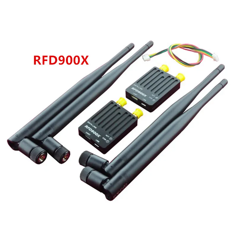 Instock RCMOY RFD900X UAV Data Transmission Radio Long-Range Module Support PPM / SBUS remote control signal forwarding