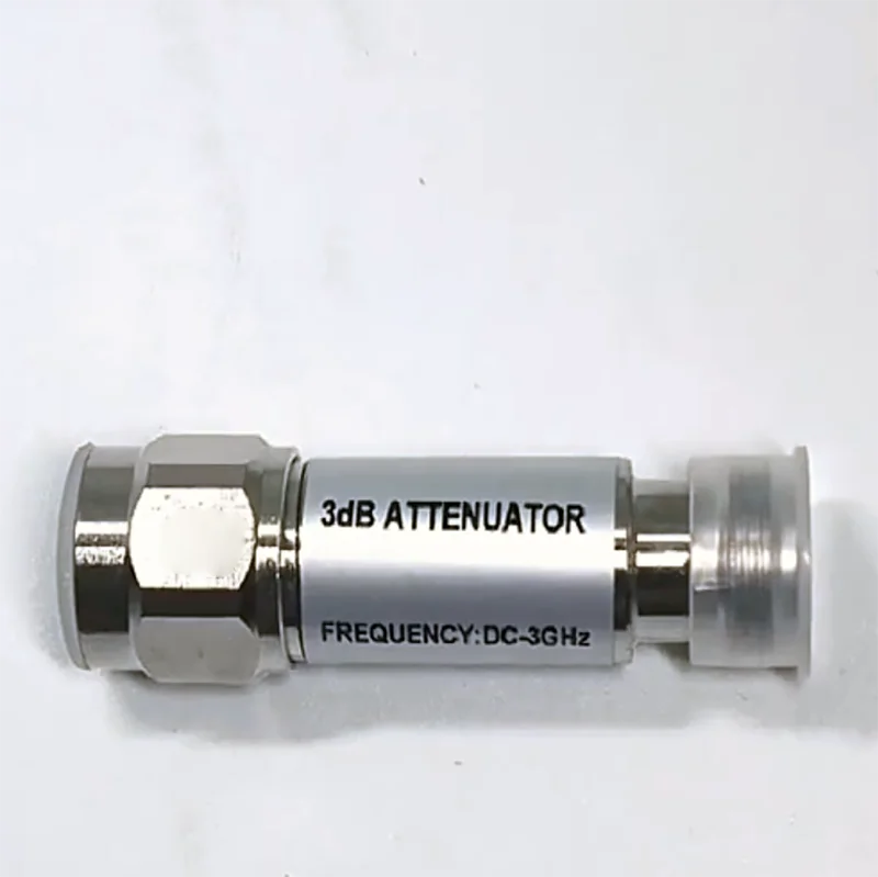 N Type fixed attenuator 2W 5W DC-6GHz N-J-K coaxial RF attenuator 3/5/6/10/15/20/30/40dB N Connector