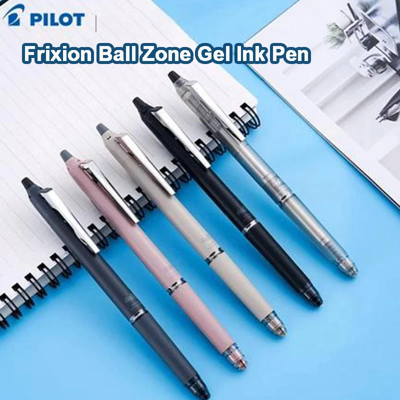 PILOT Thermal Erasable Gel Pen FriXion Ball Zone Smear-Free Smooth Writing Dark Ink Pens Notes Planning Office School Supplies