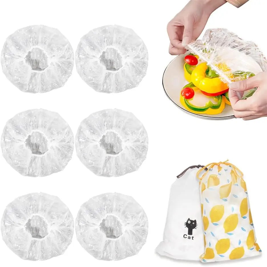 

Bowl Covers Bread Proofing with Storage Bags, Fits Bowls up to 12', Plastic Wrap for Food Plastic Bowl Covers Elastic Reusable P