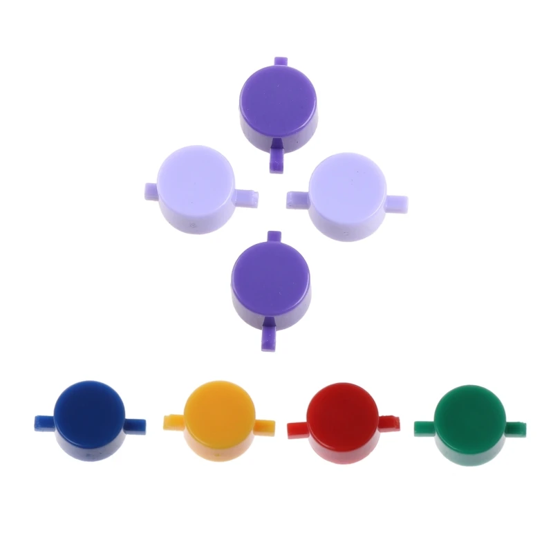 Kunststoff für Schlüssel A B Y ABXY-Taste für SNES Super NES für SFC-Controller-Ersatz