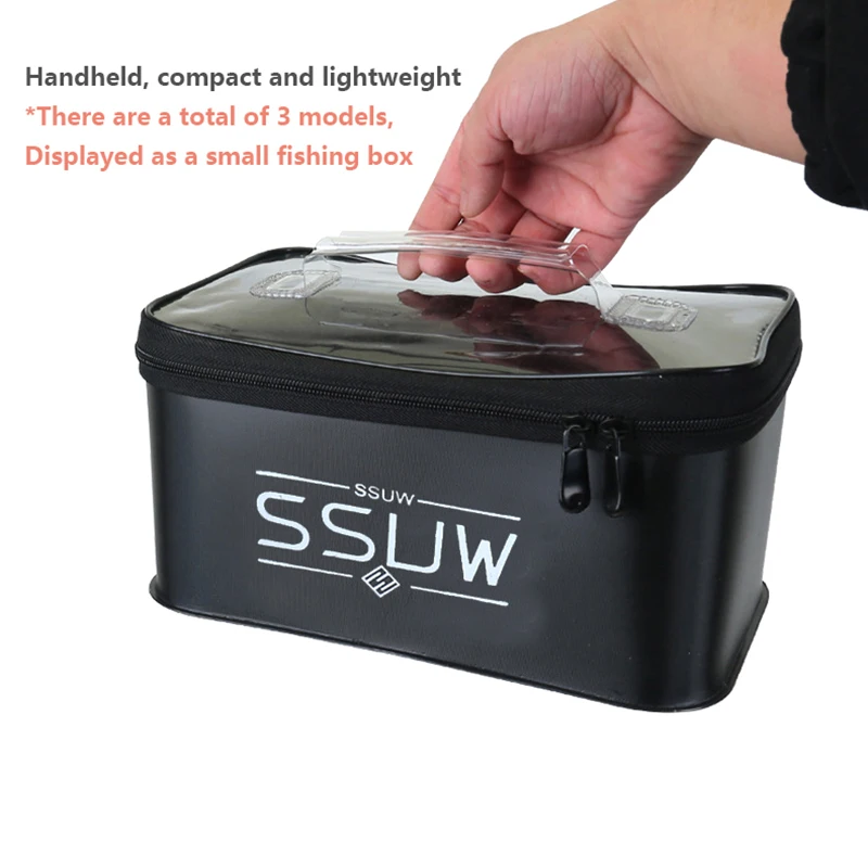 

3л/5л/7л контейнер для воды большой емкости портативный ящик для рыболовных инструментов из ЭВА с ручкой рыболовные аксессуары контейнер для хранения живой приманки