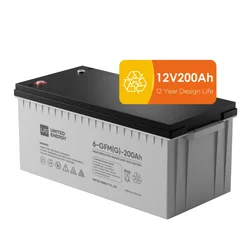 UE Solar Battery Gel 12V 12 Volts 100Ah 200 Ah 250Ah 300Ah Agm Deep Cycle Battery Plus