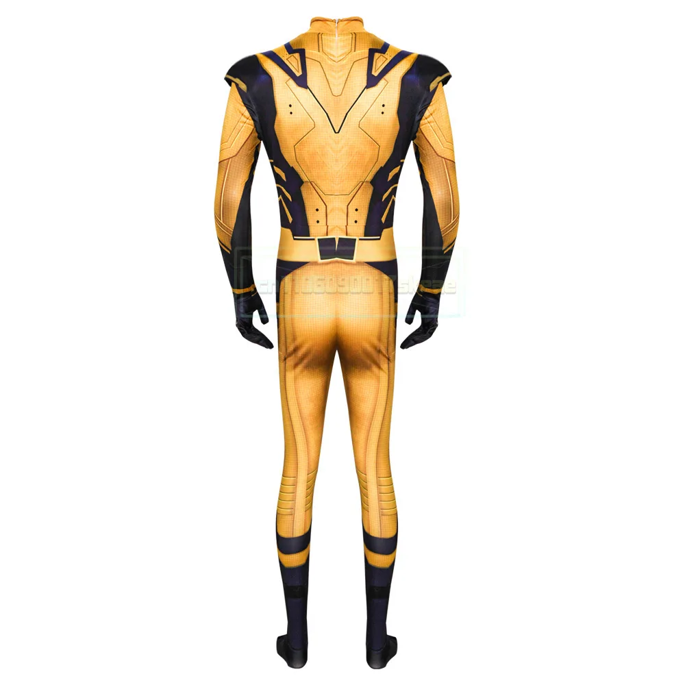 Wolverine Cosplay Costume Jumpsuit James Howlett Armor Set Adult Man Outfit 3D Printing Zentai Bodysuit Superhero Halloween view 4
