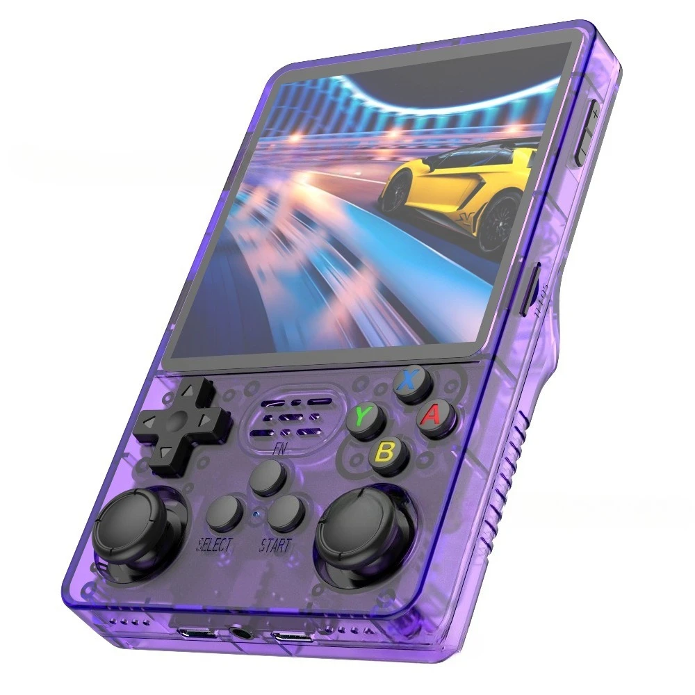 

R36PLUS Handheld Game Console 4.0inch IPS Screen 20+ Emulator R36 Plus Portable Pocket Video Player Kids Gift Open Source Linux