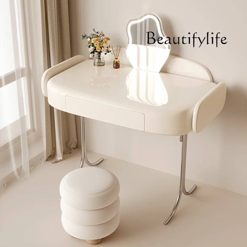 

smart home Drawer Luxury Dressing Table Nordic Chair Makeup Desk Dressing Table Bedroom Modern Penteadeiras De Maquiagem Room Fu