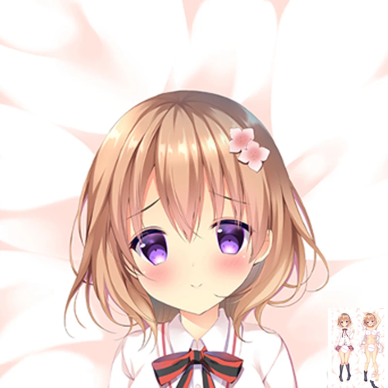 

Dakimakura Anime Pillow Cover Seductive Giant Breasts Double Sided Print Life-size Halloween Christmas Decoration