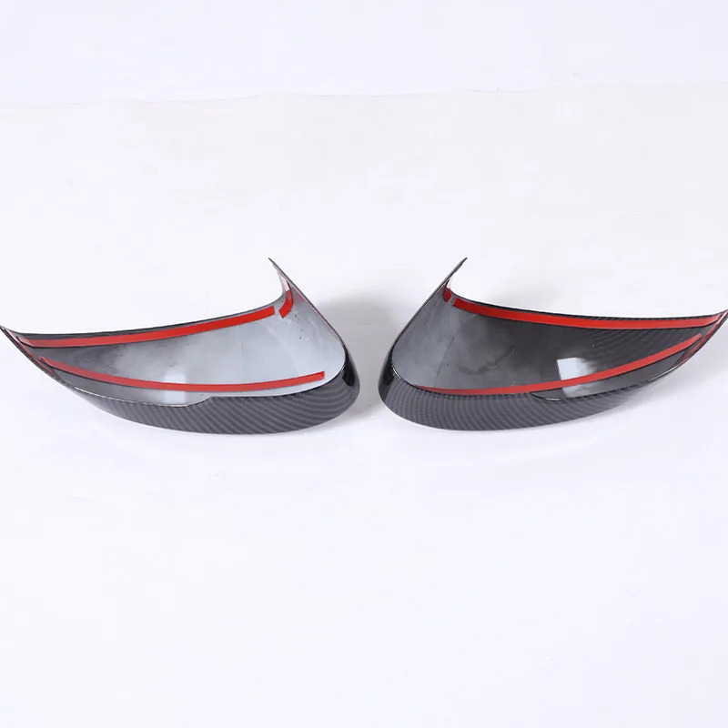 For Jaguar F-TYPE 2013-2024 ABS Plastic Carbon fiber Car Rearview Mirror Cap Cover Trim Car Accessories