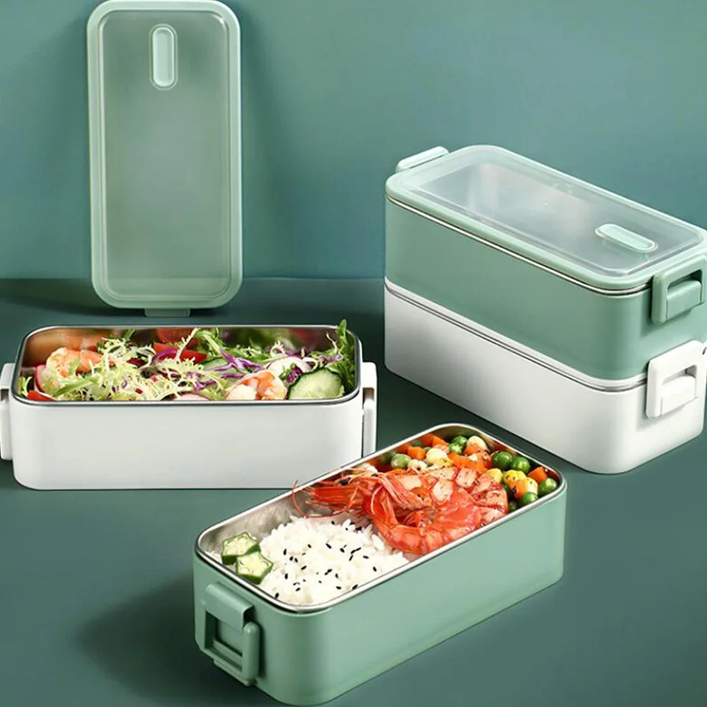 Stainless Steel Lunch Box Lunchbox Storage Containers Japanese-style Adult Baby