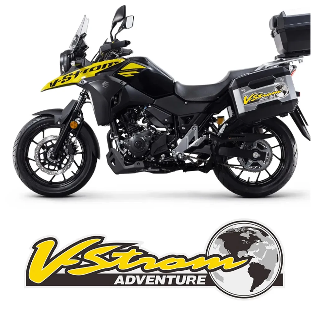 Emblem Badge Logo V STROM 1050XT For Suzuki V-STROM DL 1000 650 250 1050 XT Tank Pad ADVENTURE Stickers