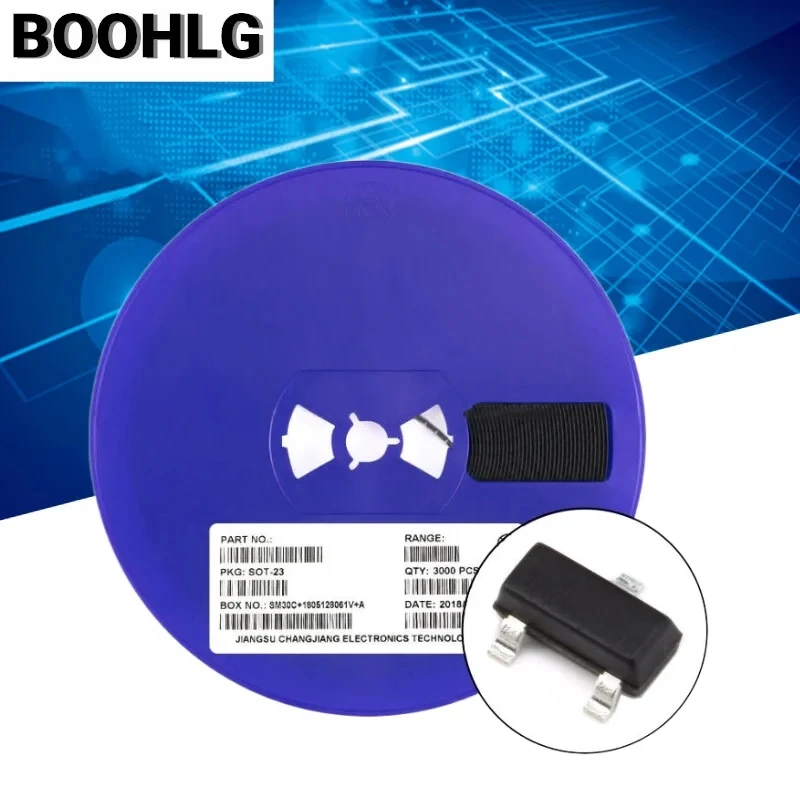 

SMT-транзистор MMBTA44 A44 шелкография 3D SOT-23 упаковка NPN 3000 шт./диск