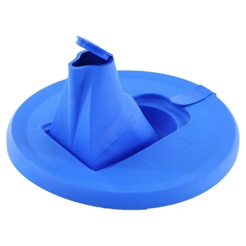 ABGH-Paint Bucket Replacement Lid With Retractable Spout, Air Vent,Reusable Pouring Tool For Precise Control And Airtight Storag