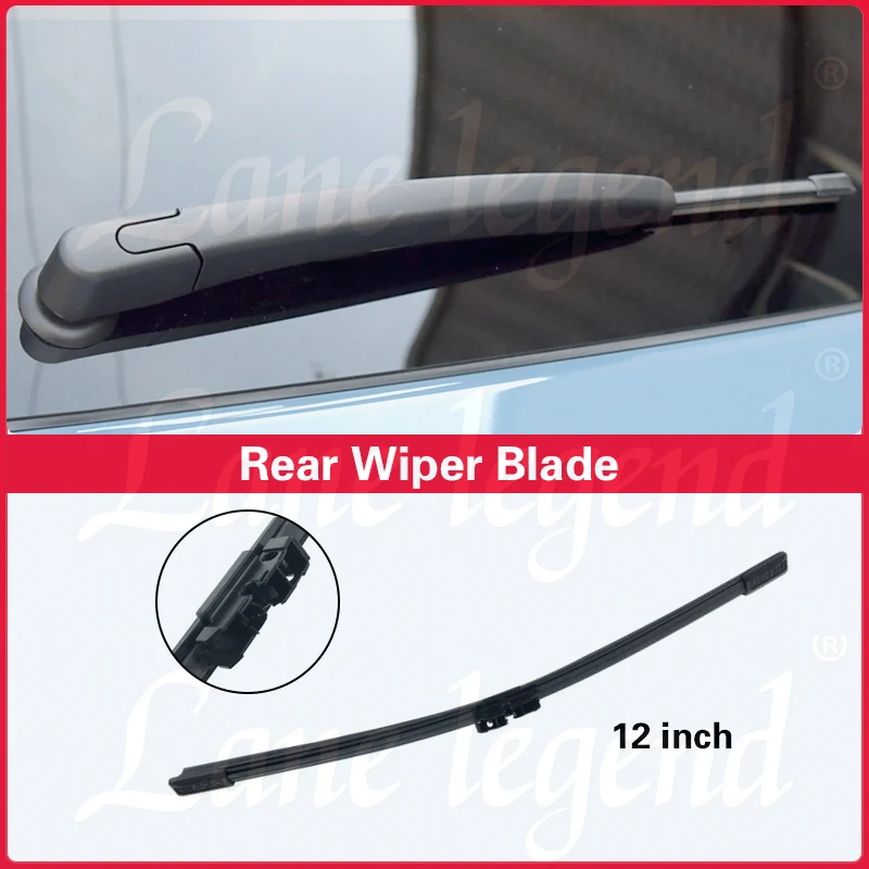 For Ideal ONE 2019 2020 2021 2022 2023 Car Front Rear Windshield Wiper Blades Brushes Windscreen Car Accessories 27"+18"+12"