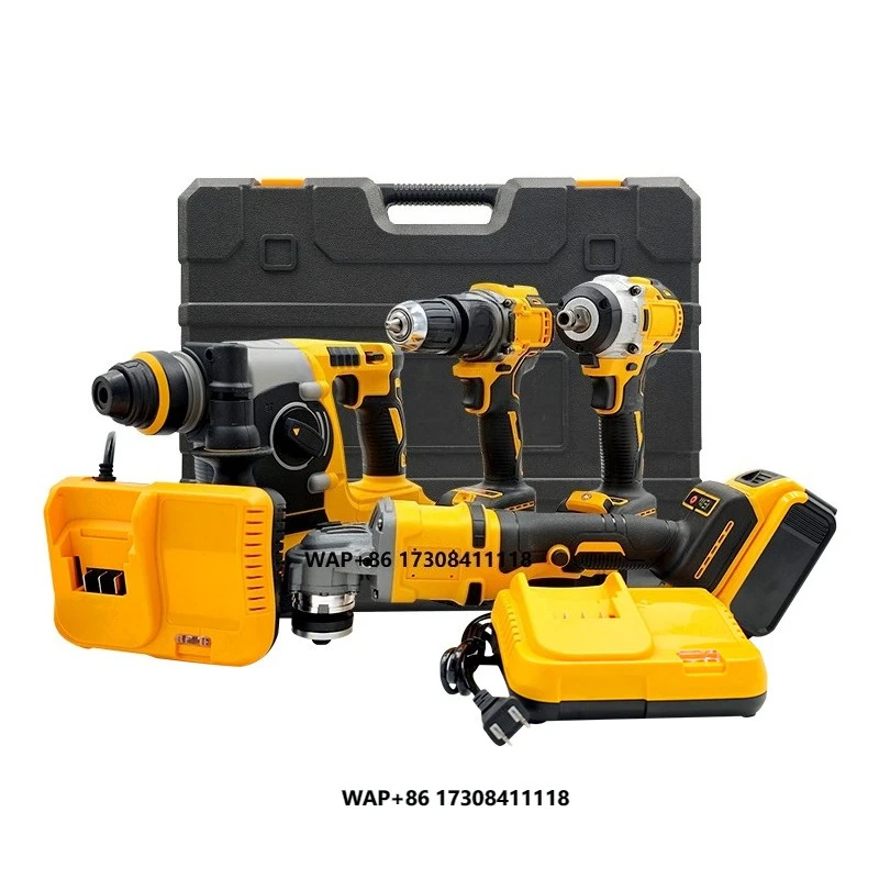 

Electrical Angle Grinder Tool Box Set Electric Saw Drill Machine Set Electric Torque Ratchet Wrench Tools Kit Power Tool Sets
