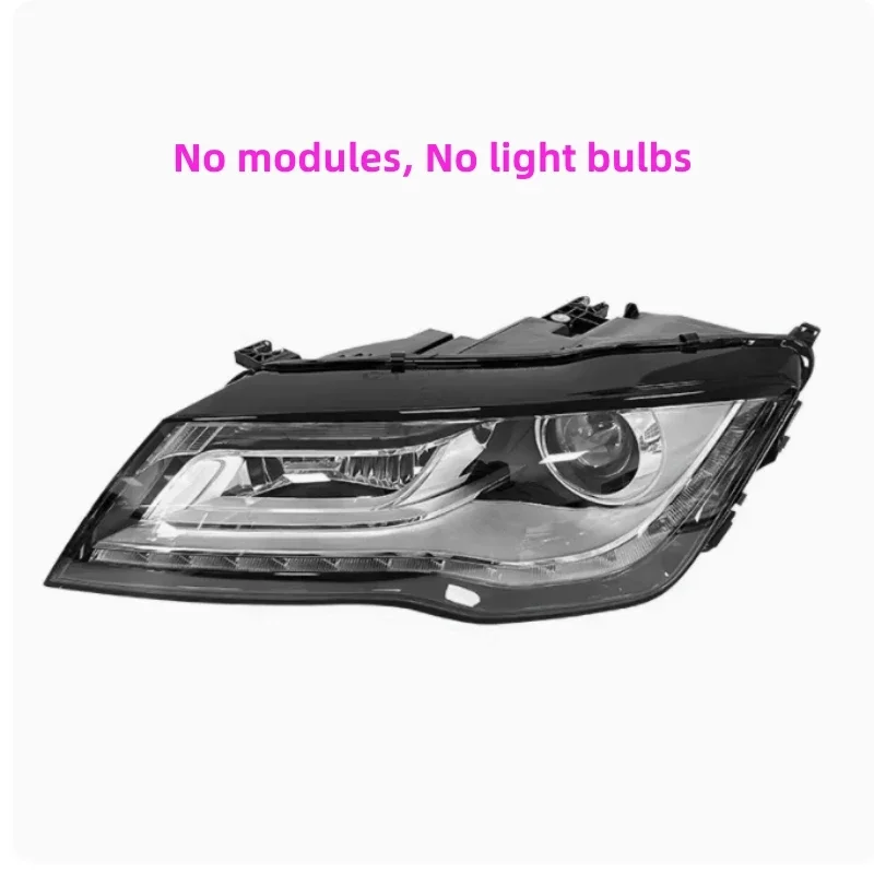 For Audi A7 2011 2012 2013 2014 Xenon Headlight Half-assembly Low and High with Headlights Half-assembly