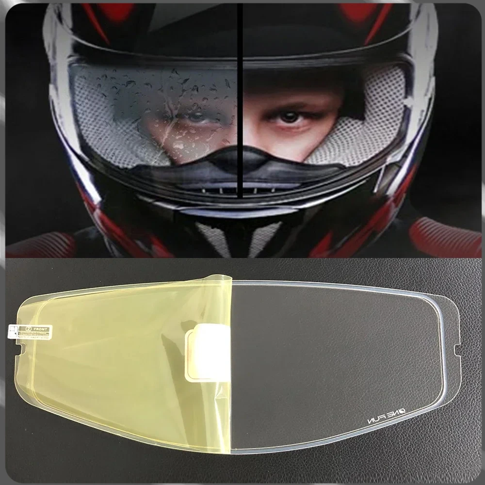 

For LS2 FF323 FF327 motorcycle modification helmet mask high-definition convenient lens anti fog film kit