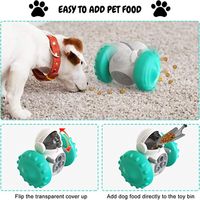 Robot Shaped Dog Puzzle Toys Challenging Food Maze Feeder Dogs Food Dispenser Brain Game Puzzle Dogs Slow Feeder Toys Pet