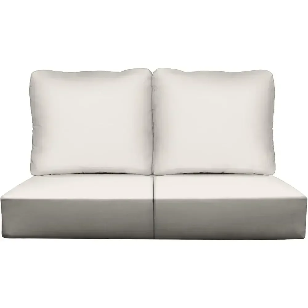 : Deep Seating Loveseat Cushion Set o 2 | 46