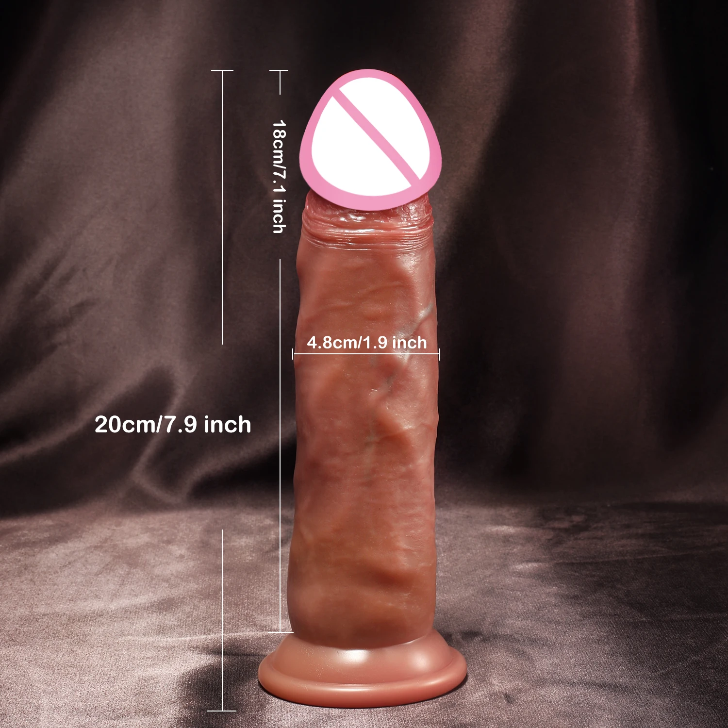 Sex Toys for Women 7 Inch Realistic Silicone Dildo Strong Suction Cup Ultra Soft Lifelike Thick Anal Dildo for Women G spot