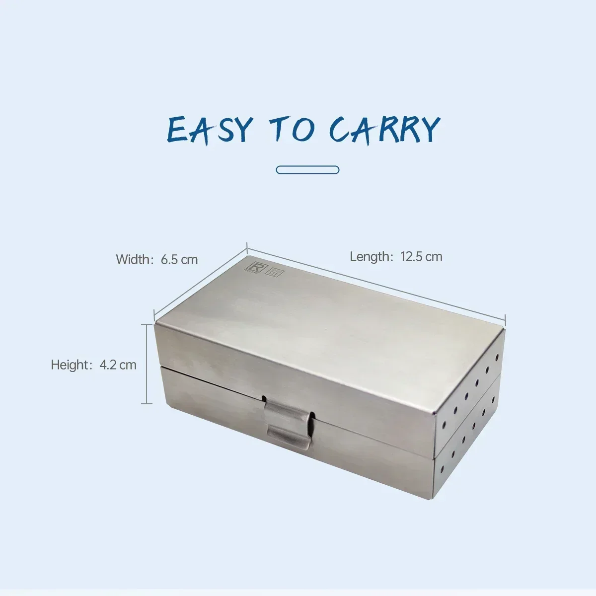 

Medicine Refine High Pressure Sterilizer Pack for EMS Handpiece, Tips, Wrench, Disinfecting Box for Piezon Ultrasound Scaling