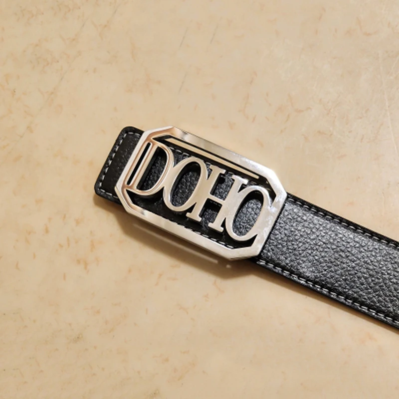 Personalized Custom Names LOGO Belt Buckle Stainless Steel Men Gold Belt Buckle Male Metal Accessories Birthday Gift Give Father