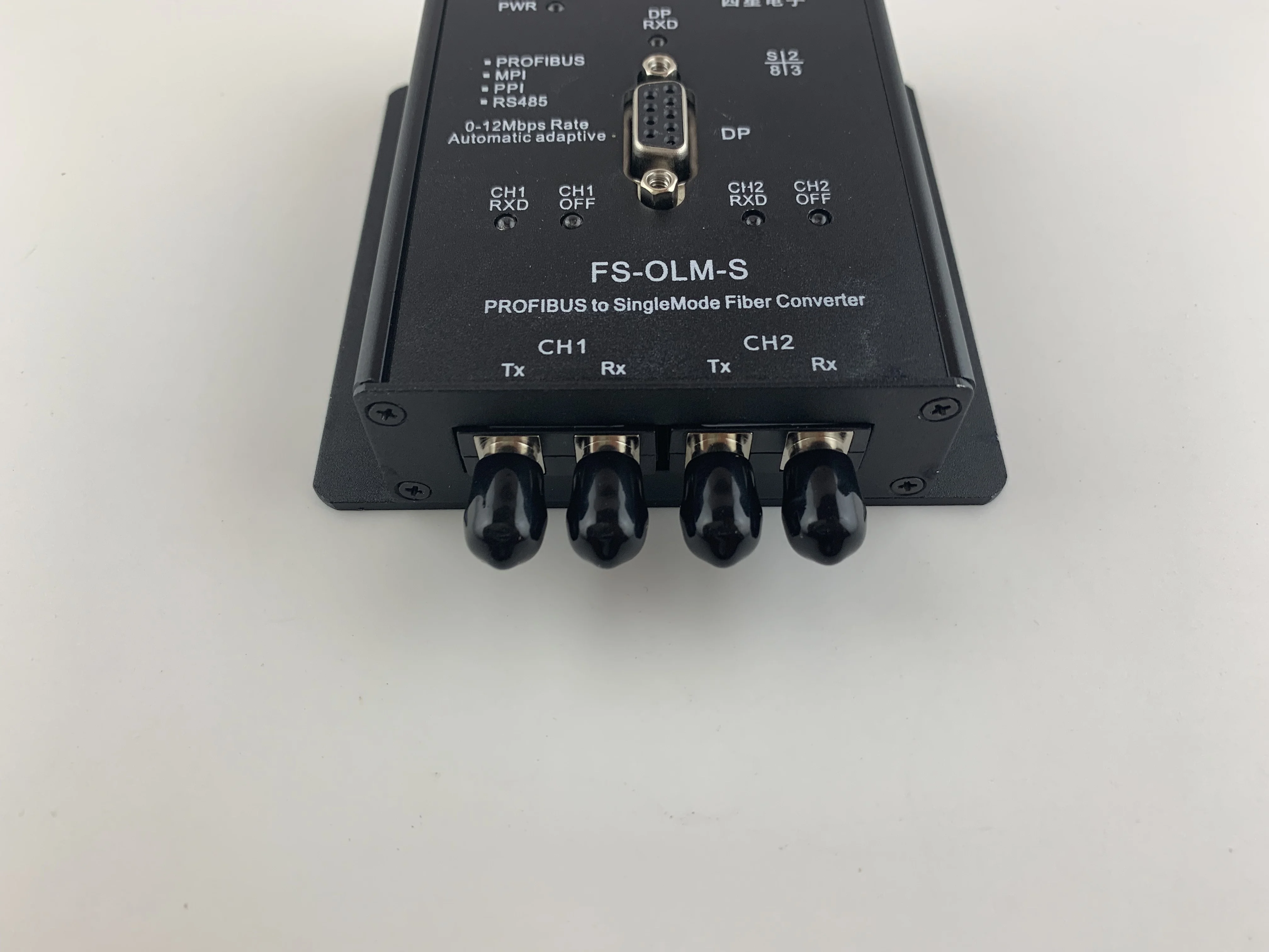 FS-OLM-S PROFIBUS/MPI/PPI Single Mode Fiber Optic Link Module For Machine Communication