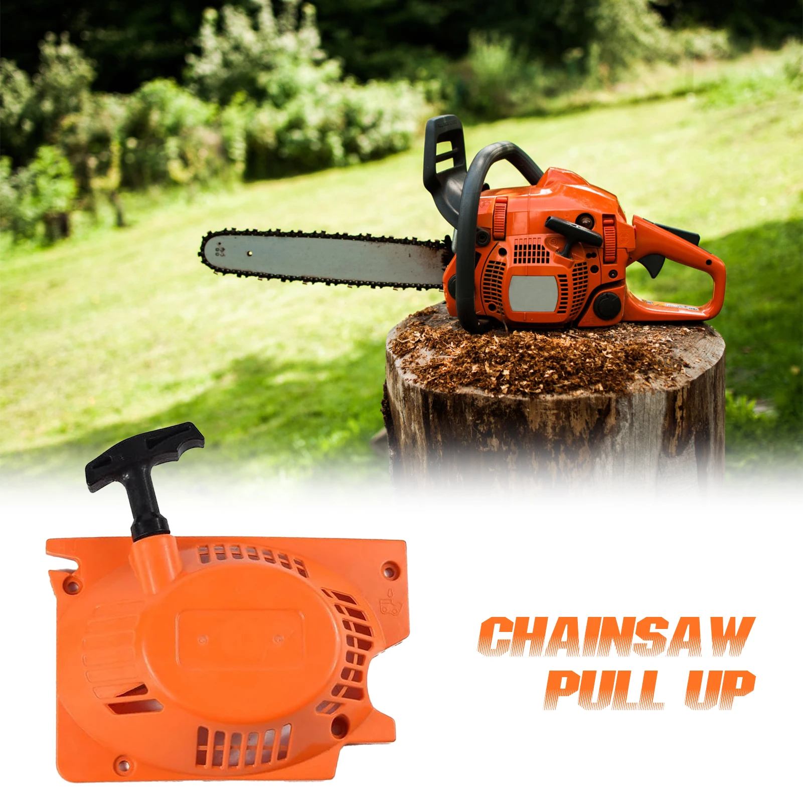 

Chainsaw Plastic Hand Puller Mower Gardening Supplies Chain Saw Puller for Household Practical Tools