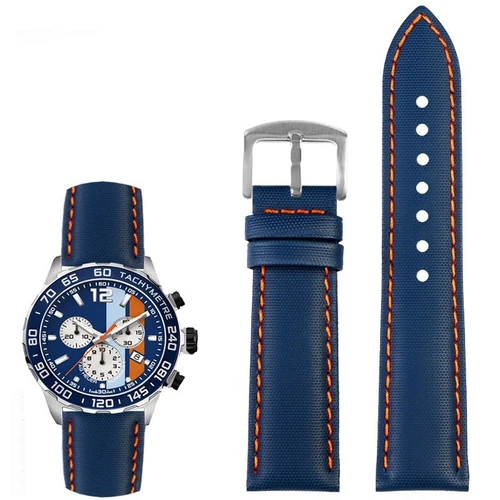 Para TAG HEUER correa de nailon pulsera fórmula F1 Aquaracer Carrera Blue Water Ghost Omega correa de reloj deportiva 20mm 21mm 22mm 23mm 24mm