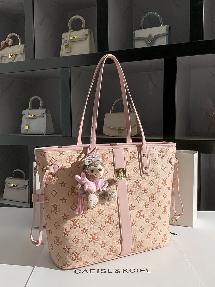 elegant-sweet-caeislkciel-shoulder-bag-embossed-tote-bag-2026-new-fashion-soft-pu-leather-women's-wallet-short-style