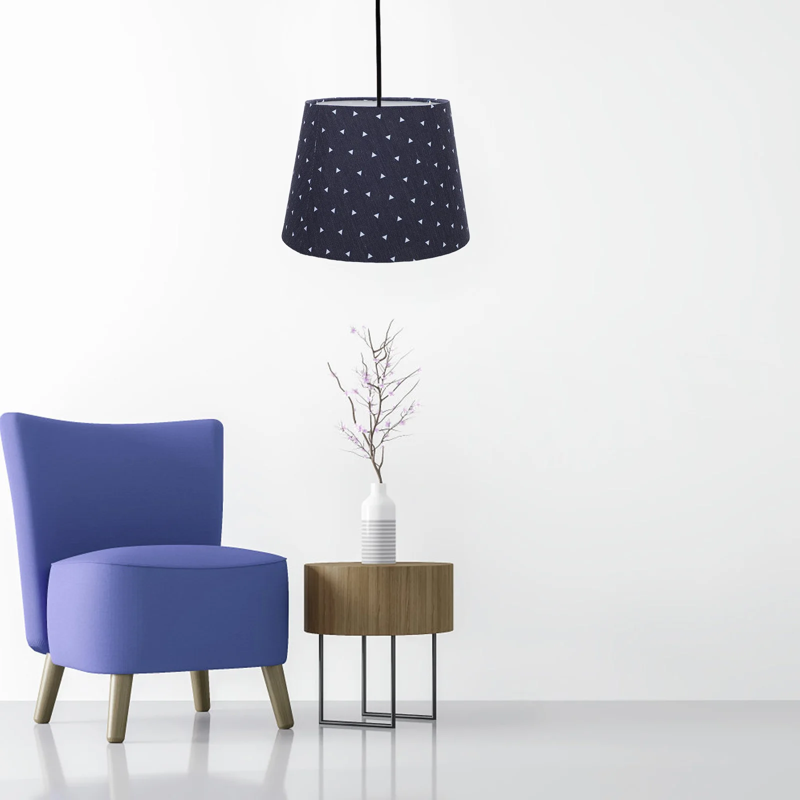 

Fabric Lamp Shade Round Printing Table Lamp Cover For Home Bedroom Study Hotel Modern Lighting Accessories