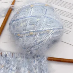 Featured Mixed Thread Handmade Yarn Woven Hairpin Clothes Bag Designer Sewing Sweater Scarf Accessories