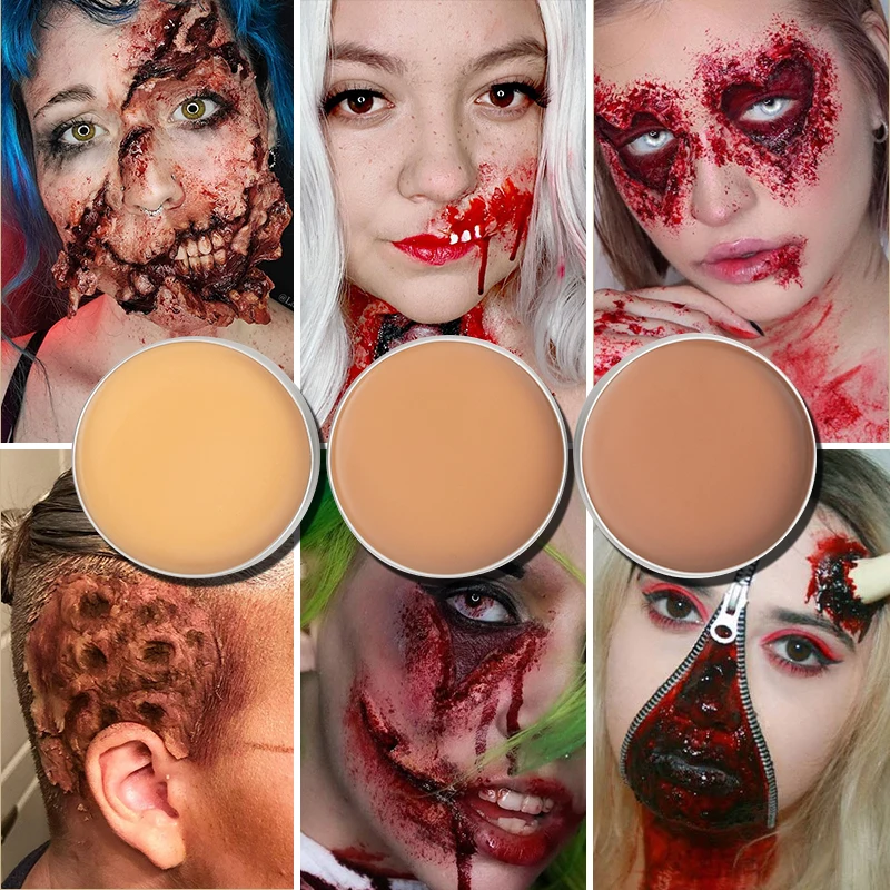 스카 왁스 SFX 메이크업 키트(스패툴라 포함), 가짜 - Body Paint Sfx 리뷰 및 가격