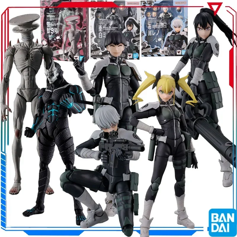 

Bandai Kaiju No. 8 SHF Kaiju No. 8 Kafka Hibino Kaiju No. 9 Anime Figures Collection Model Action Figure Toy Toys Gifts Model