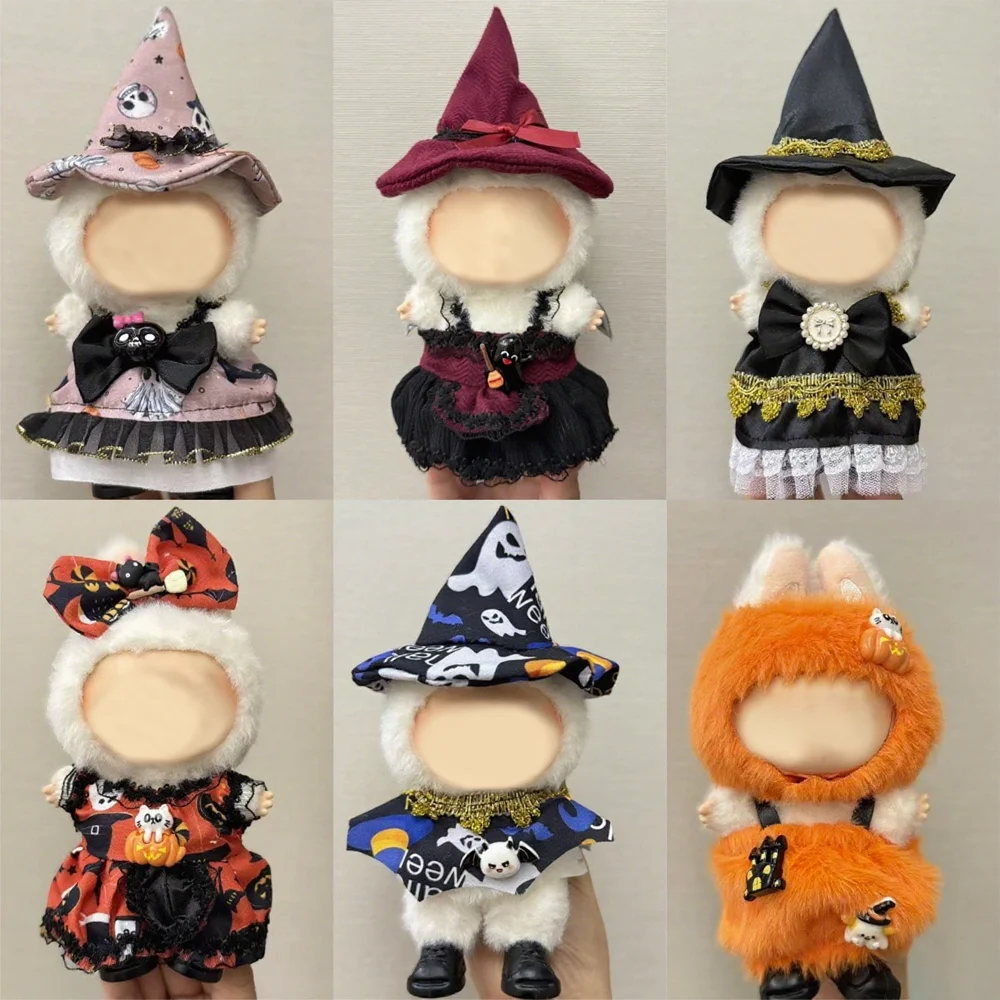 

Doll Clothes For V1 V2 V3 Lafufu Clothing Accessories Halloween Theme Doll Outfit Design Plush DIY Toy Party Gifts No Shoes