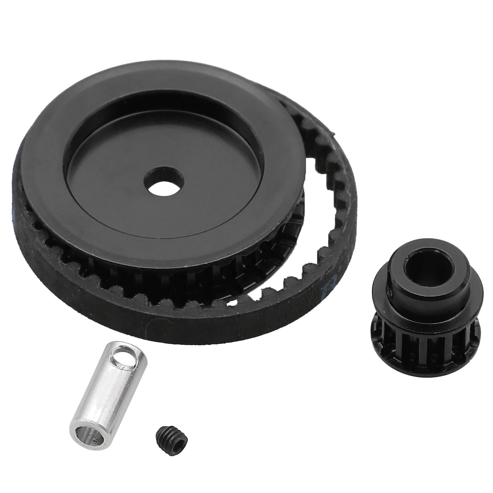 1Set Belt Drive Transmissie Systeem Metalen Tandwielen 12T 30T voor Traxxas TRX4 TRX6 1/10 RC Crawler auto Upgrade DIY Onderdelen