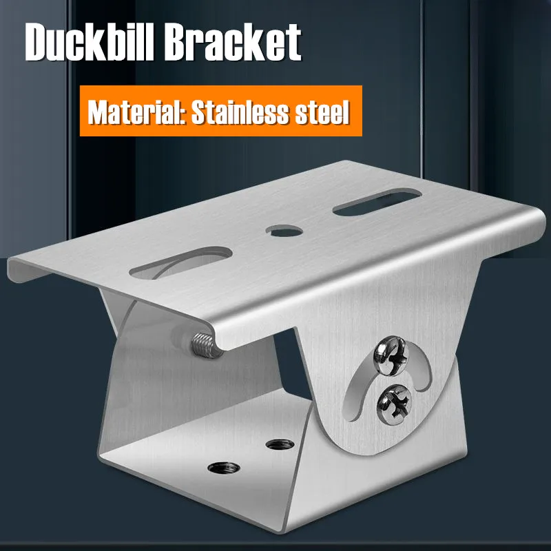 Surveillance Security CCTV Camera Mounting Bracket Multifunctional Duckbill Universal Joint Bracket Wall Mounted Duck Mouth Base