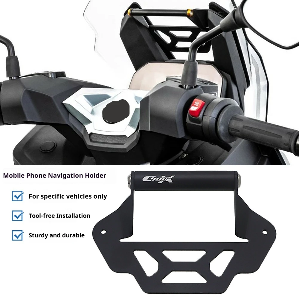 Windshield Multifunction Extension Bracket For BMW C400X C400GT Motorcycle Phone GPS Navigation Mount Mod Accessories
