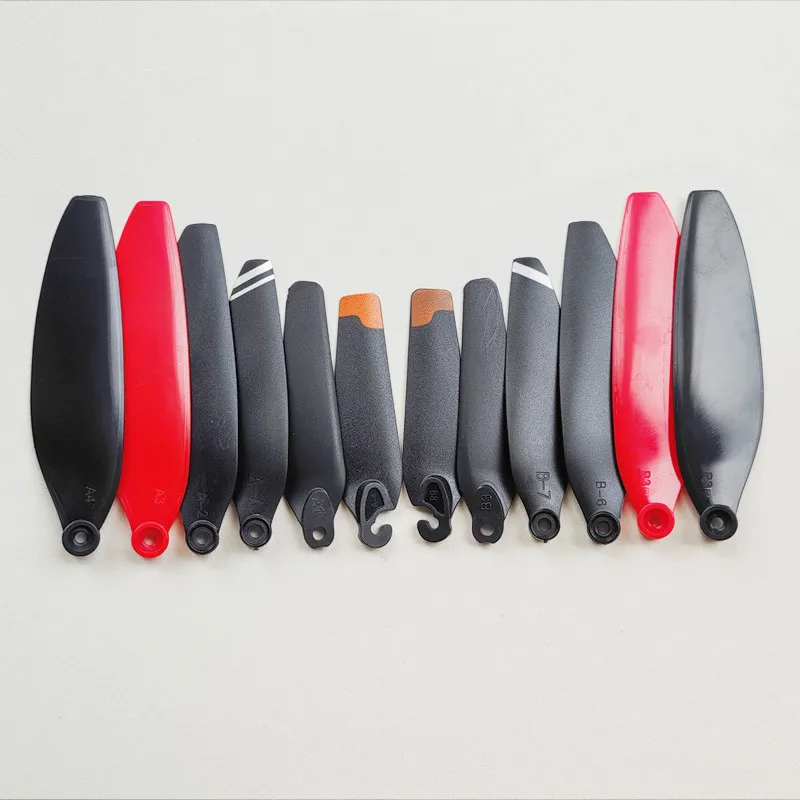 Foldable Blades CW CCW A B Propellers Length 58mm 66mm 71.3mm For R/C Drone Toys Quadcopter Spare Parts