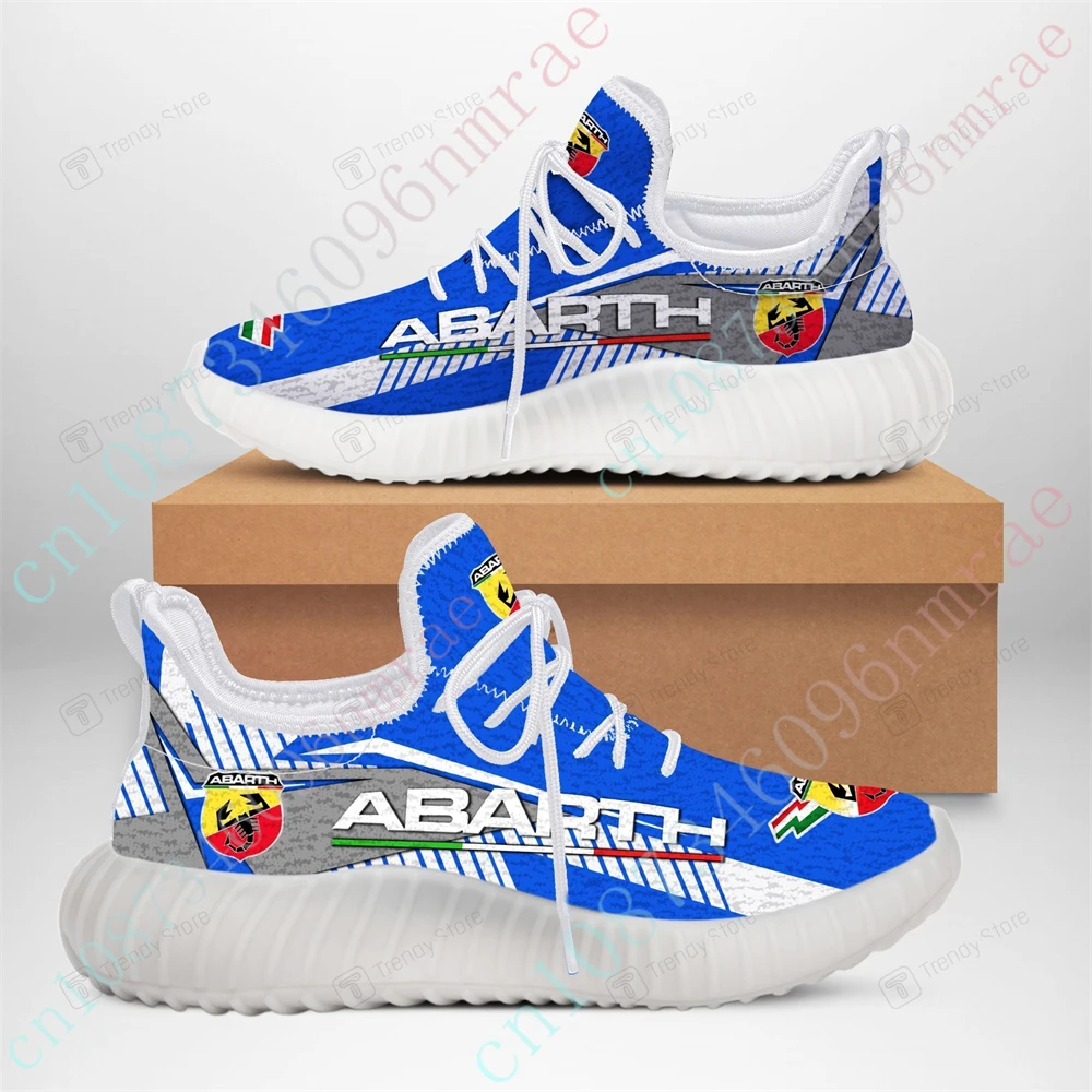 Abarth-Zapatillas deportivas informales para hombre, zapatos ligeros para correr, Tenis Unisex, talla grande, logotipo personalizado