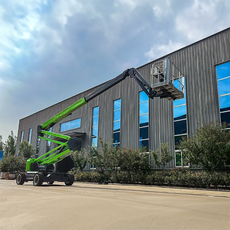 4x4 Diesel Articulating Boom Lift 22m-30m Aerial Work Platform for Heavy Duty Outdoor Construction and Installation