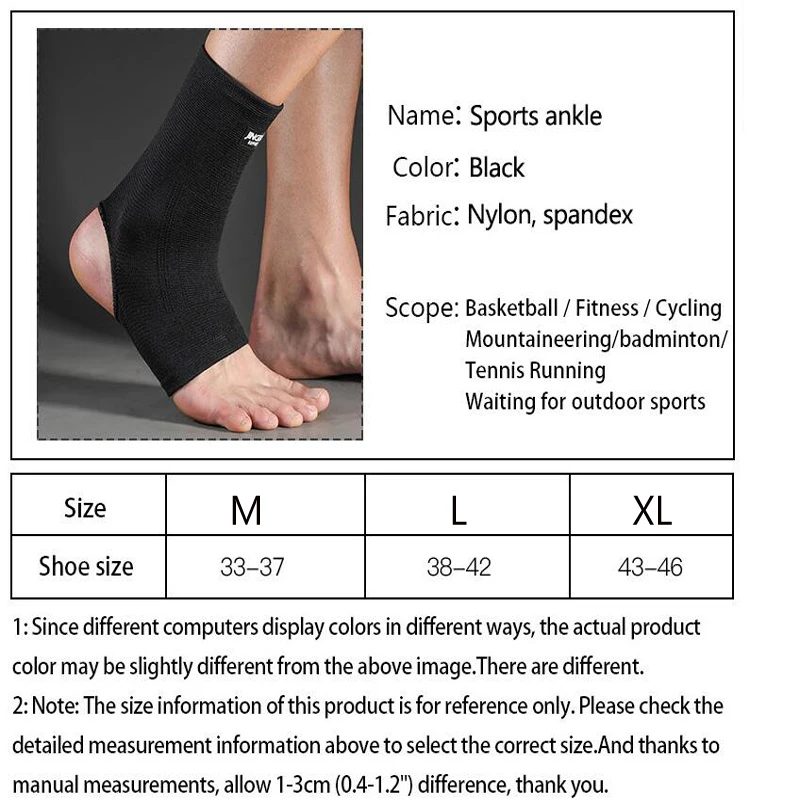 1 PCS Sports protective gear football Ankle support Basketball Ankle Brace Nylon Ankle compression support