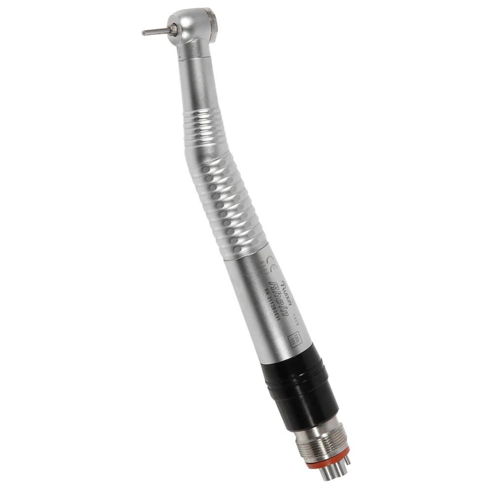 SANDENT NSK estilo Dental turbina de aire de alta velocidad pieza de mano Mini cabezal 4 orificios pulsador MSK4 ambos aire y agua ajuste fresa 1,6 MM