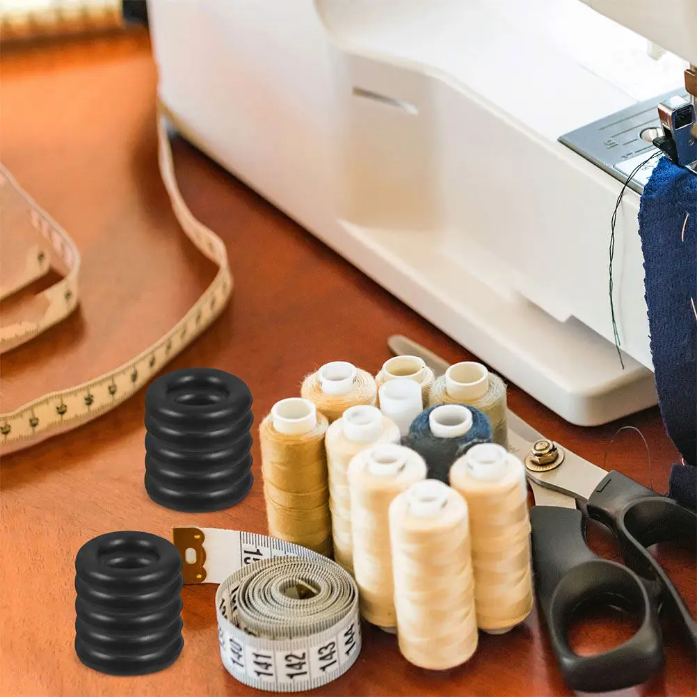 

20Pcs High Quality Bobbin Winder Rubber Tire for Universal Vintage Sewing Machines Consistent Winding Sewing Machine Parts