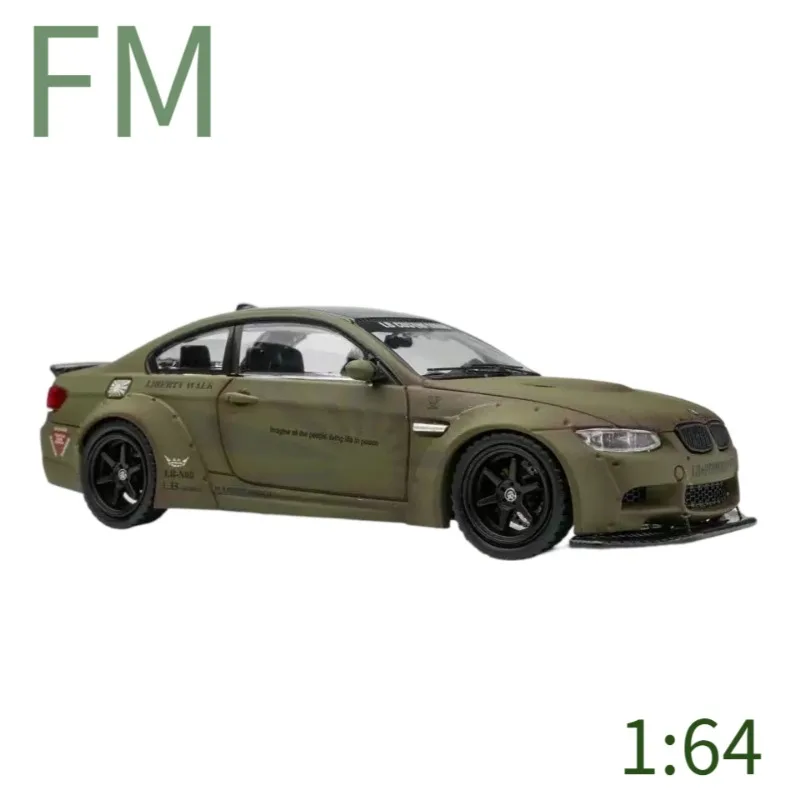 

FM 1:64 BMW M3 E92 LB Die cast Alloy Car Model for Boys, Gift Collection, Souvenir, Birthday Gift, Desktop Decoration.