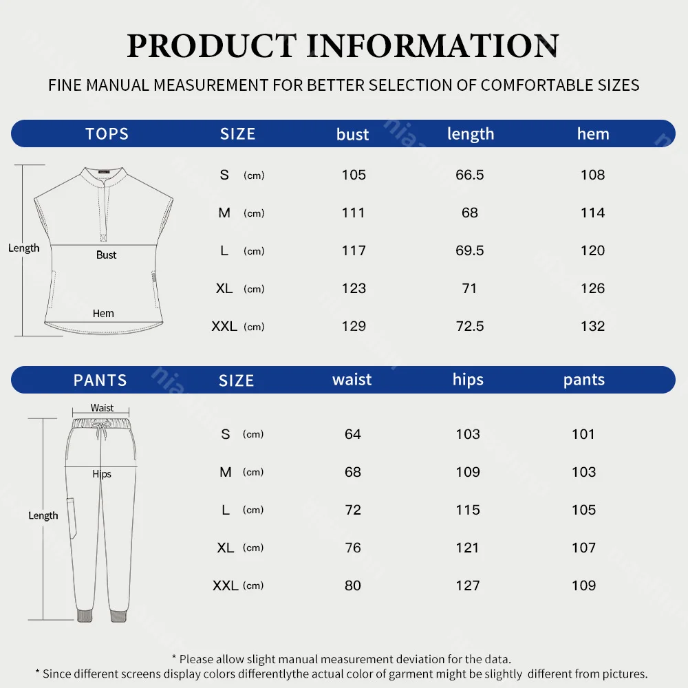 Uniformes médicaux unisexes pour médecins, vêtements d'allaitement pour hommes et femmes, costume de beauté, vêtements de travail pour dentistes, pantalons en Y cliniques