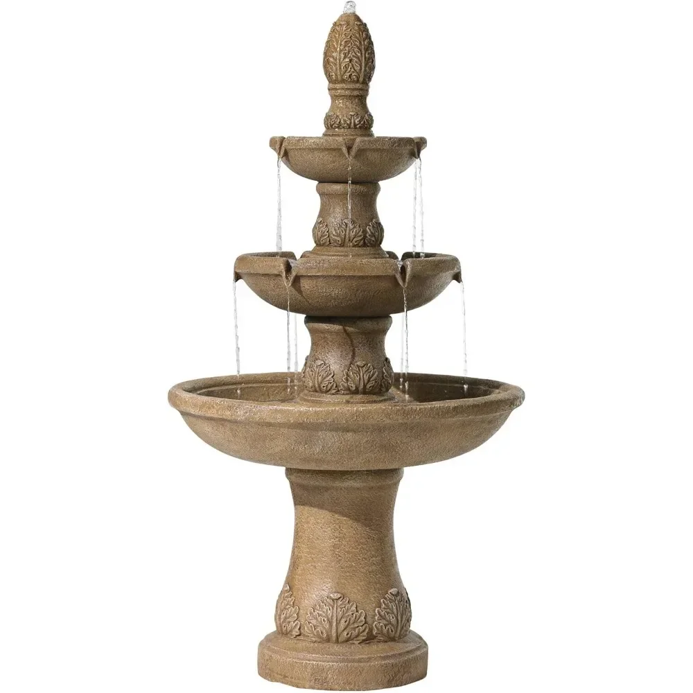 Italian Outdoor Floor Bubbler Fountain and Waterfalls 57